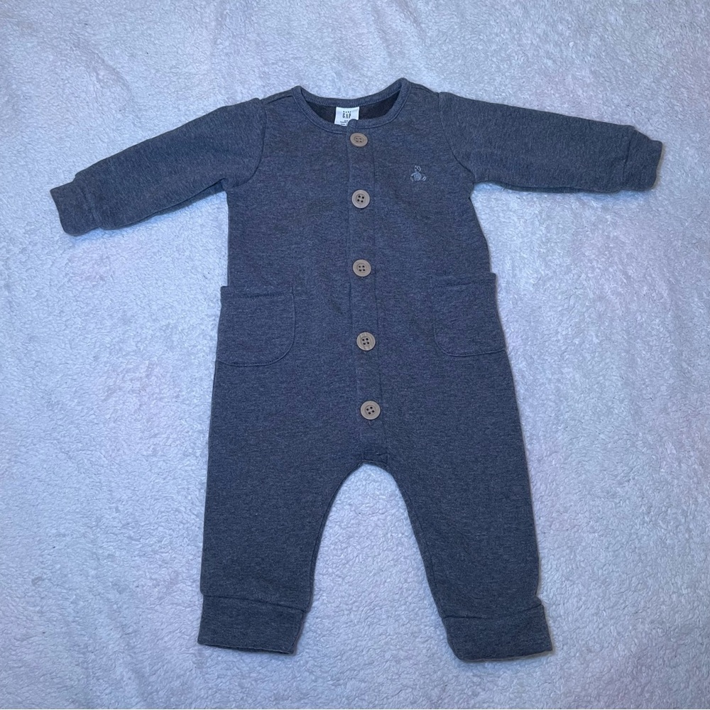 GAP Dark Gray Kids One Piece Bodysuit